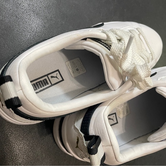 Puma Women's Mayze Shoes Sneakers White Black Platform Size 9 - Picture 12 of 15